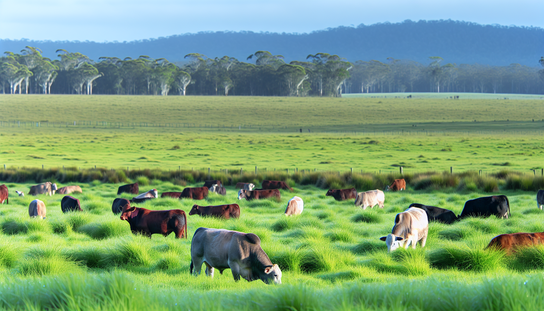 Why Grassfed Beef Is Healthier For You | Grass-Fed Cows Grazing In A Natural Environment
